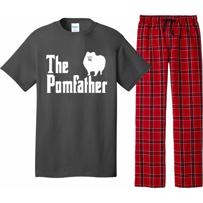 The Pomfather Pomeranian Daddy Pom Dog Lover Pomsky Owners Pajama Set