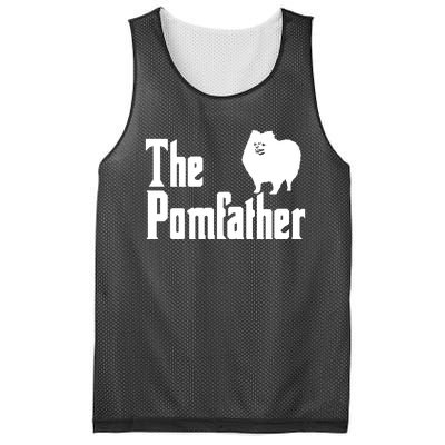 The Pomfather Pomeranian Daddy Pom Dog Lover Pomsky Owners Mesh Reversible Basketball Jersey Tank