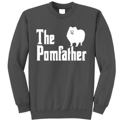 The Pomfather Pomeranian Daddy Pom Dog Lover Pomsky Owners Tall Sweatshirt