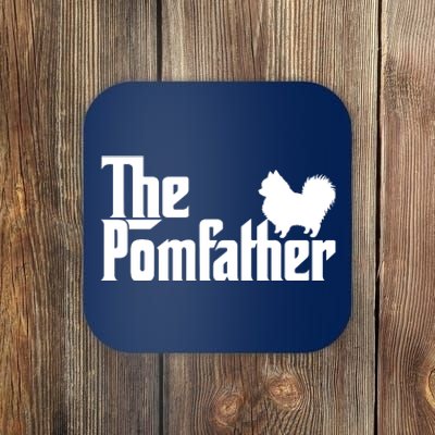 The Pomfather Pomeranian Owner Fathers Day Dog Lover Coaster