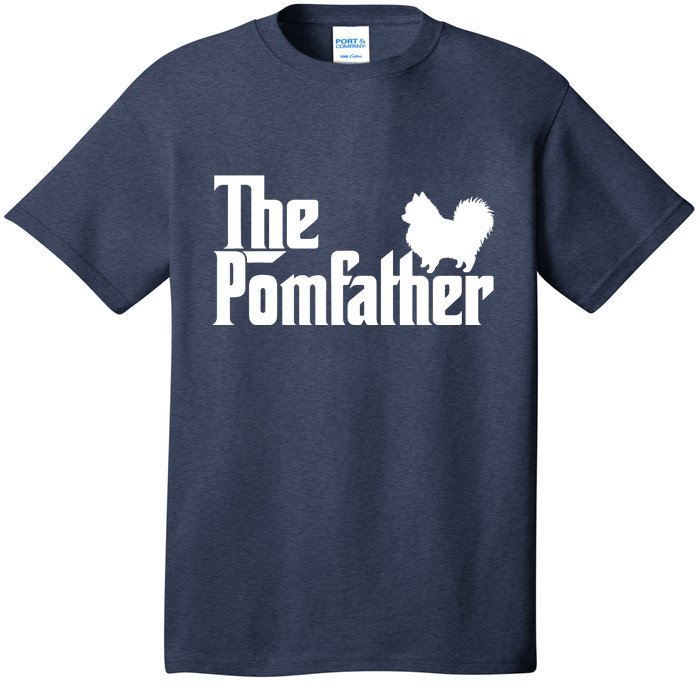 The Pomfather Pomeranian Owner Fathers Day Dog Lover T-Shirt