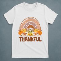 Thankful Pumpkin Patch Cute Rainbow Holiday T-Shirt