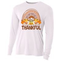 Thankful Pumpkin Patch Cute Rainbow Holiday Cooling Performance Long Sleeve Crew