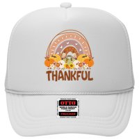 Thankful Pumpkin Patch Cute Rainbow Holiday Trucker Hat