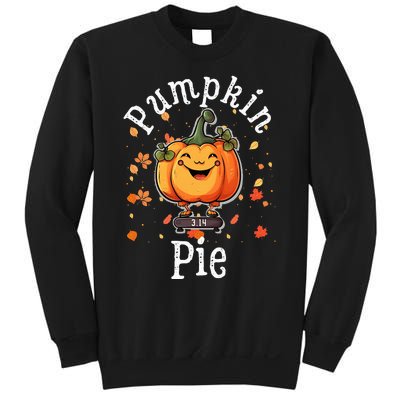 Thanksgiving Pumpkin Pi Funny Autumn Math Teacher Fall Sweatshirt