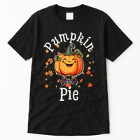 Thanksgiving Pumpkin Pi Funny Autumn Math Teacher Fall Tall T-Shirt