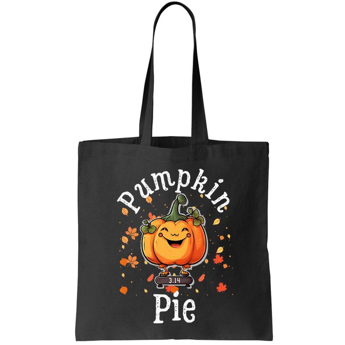 Thanksgiving Pumpkin Pi Funny Autumn Math Teacher Fall Bag