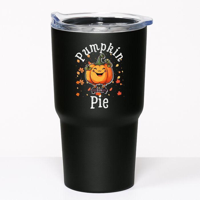 Thanksgiving Pumpkin Pi Funny Autumn Math Teacher Fall Tumbler