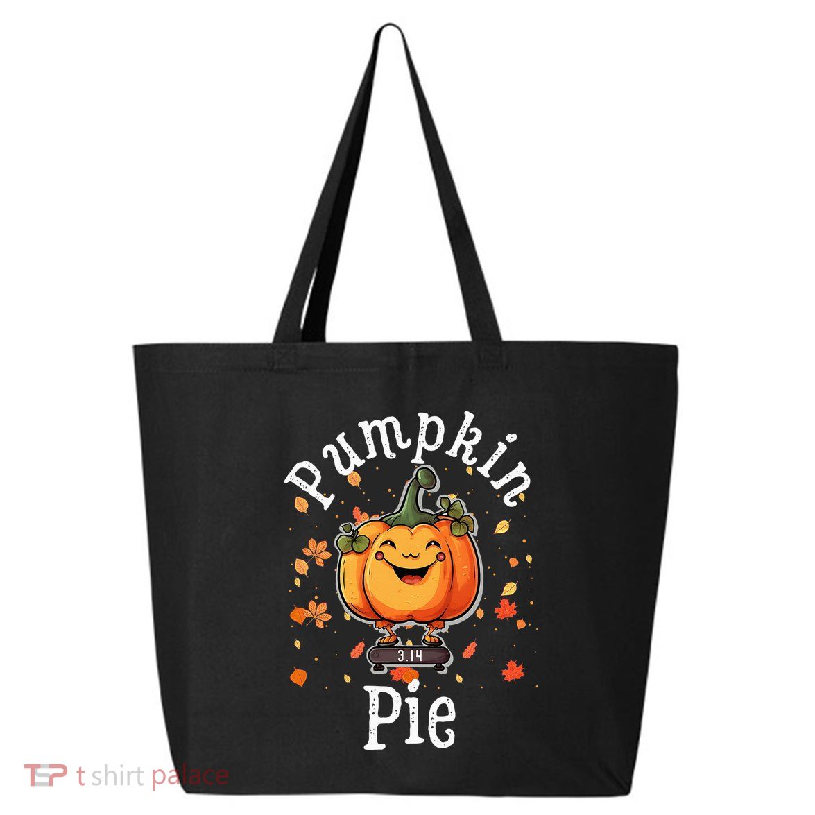 Thanksgiving Pumpkin Pi Funny Autumn Math Teacher Fall 25L Jumbo Tote