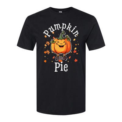 Thanksgiving Pumpkin Pi Funny Autumn Math Teacher Fall Softstyle CVC T-Shirt