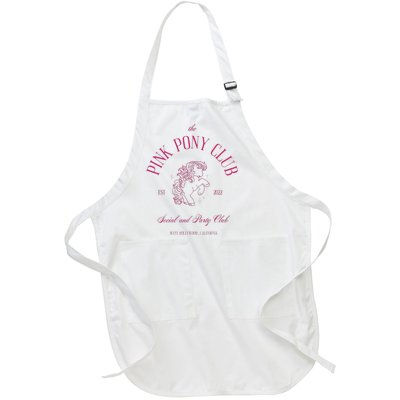 The Pink Pony Club Social And Party Club Full-Length Apron With Pockets