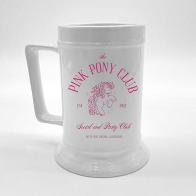 The Pink Pony Club Social And Party Club Beer Stein