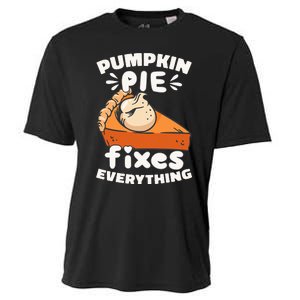 Thanksgiving Pumpkin Pie Humor Outfit Cooling Performance Crew T-Shirt