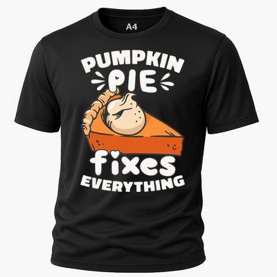 Thanksgiving Pumpkin Pie Humor Outfit Cooling Performance Crew T-Shirt