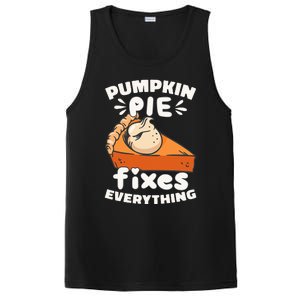 Thanksgiving Pumpkin Pie Humor Outfit PosiCharge Competitor Tank