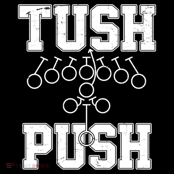 Tush Push Philadelphia Football Drawstring Bag