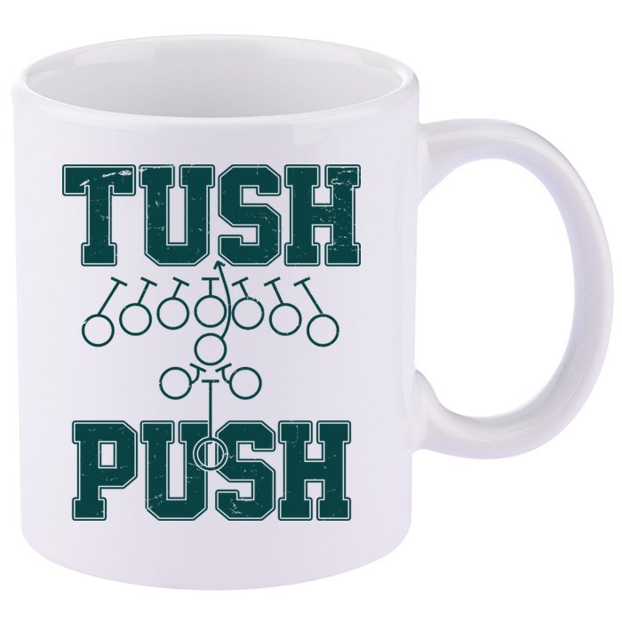 Tush Push Philadelphia Football 11oz C Handle Ceramic Mug