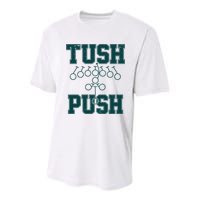 Tush Push Philadelphia Football Youth Performance Sprint T-Shirt