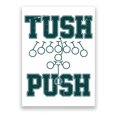 Tush Push Philadelphia Football Poster