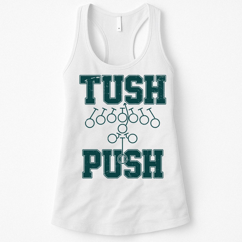 Tush Push Philadelphia Football Womens Tank Top