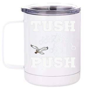 Tush Push Philadelphia Football 12 oz Stainless Steel Tumbler Cup