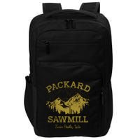 Twin Peaks Packard Sawmill Distressed Retro Vista Logo Impact Tech Backpack