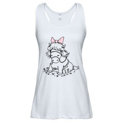 Theartofpants Princess Puddles Ladies Essential Flowy Tank