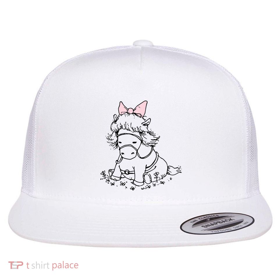 Theartofpants Princess Puddles Flatbill Hat