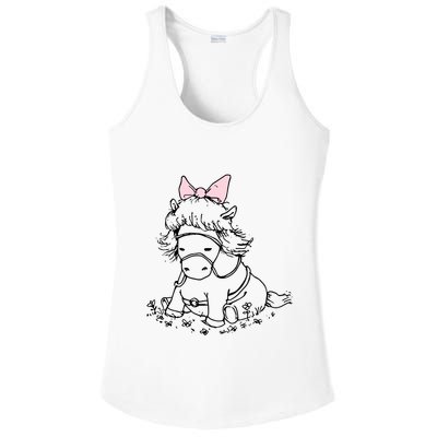 Theartofpants Princess Puddles Ladies PosiCharge Competitor Racerback Tank