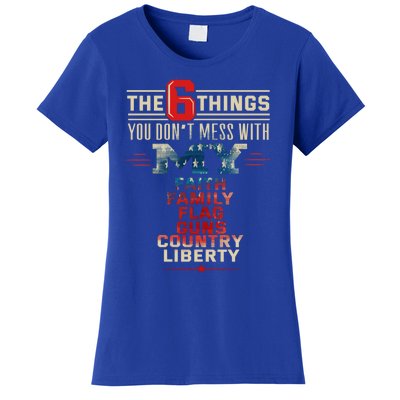 The Patriot Patriotic Country Don't Mess With My Freedom Gift Women's T-Shirt