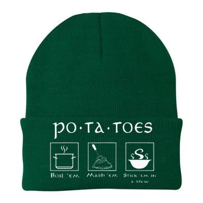 Taters Potatoes Potato Tater Knit Cap Winter Beanie