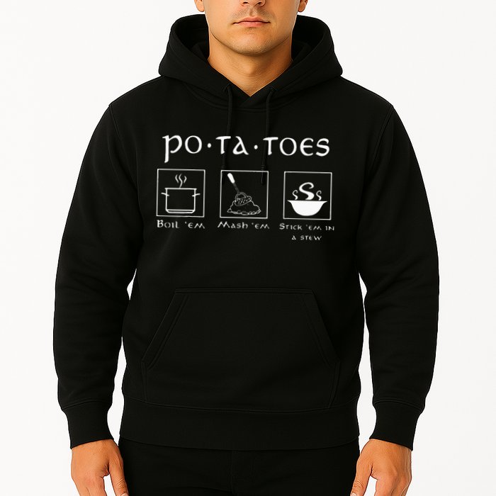 Taters Potatoes Potato Tater Hoodie