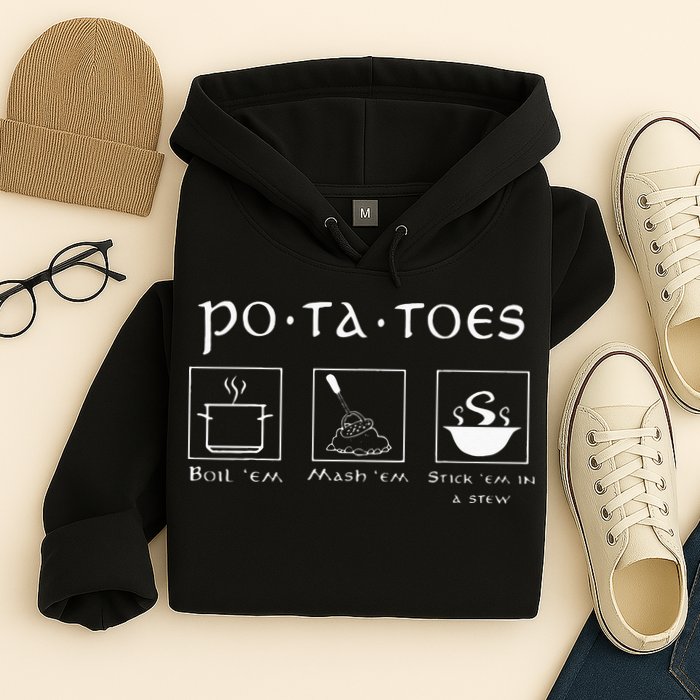 Taters Potatoes Potato Tater Hoodie