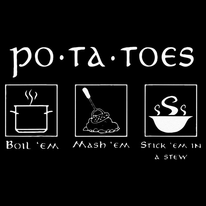Taters Potatoes Potato Tater Hoodie