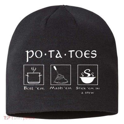 Taters Potatoes Potato Tater Sustainable Beanie