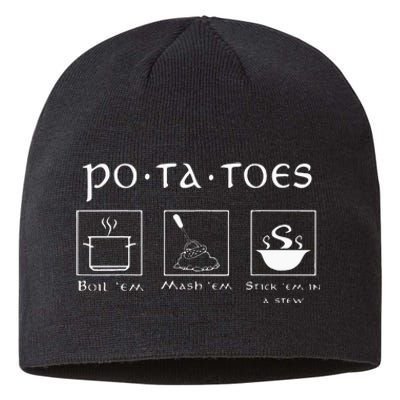 Taters Potatoes Potato Tater Sustainable Beanie