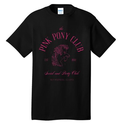 The Pink Pony Club Social And Party Club Tall T-Shirt