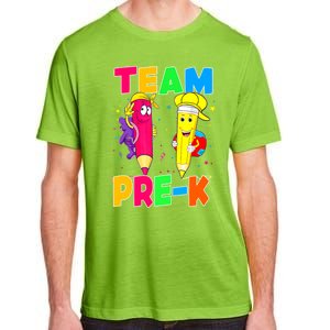 Team Preschool PreK Teacher Student Funny Back To School Gift Adult ChromaSoft Performance T-Shirt