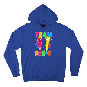 Team Preschool PreK Teacher Student Funny Back To School Gift Hoodie