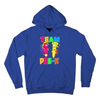 Team Preschool PreK Teacher Student Funny Back To School Gift Hoodie