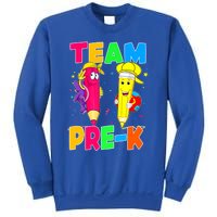 Team Preschool PreK Teacher Student Funny Back To School Gift Sweatshirt