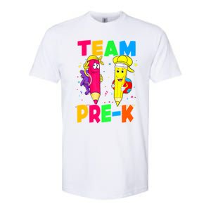 Team Preschool PreK Teacher Student Funny Back To School Gift Softstyle CVC T-Shirt