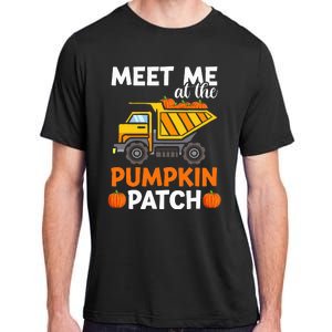 Thanksgiving Pumpkin Patch Truck Adult ChromaSoft Performance T-Shirt