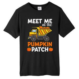 Thanksgiving Pumpkin Patch Truck Tall Fusion ChromaSoft Performance T-Shirt