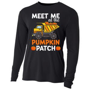 Thanksgiving Pumpkin Patch Truck Cooling Performance Long Sleeve Crew