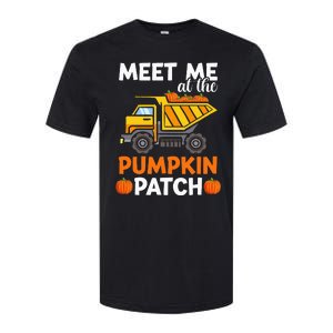 Thanksgiving Pumpkin Patch Truck Softstyle CVC T-Shirt