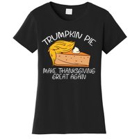 Trumpkin Pie Pumpkin Pie Thanksgiving Women's T-Shirt