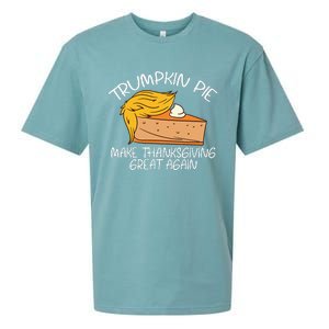 Trumpkin Pie Pumpkin Pie Thanksgiving Sueded Cloud Jersey T-Shirt