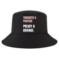 Thoughts & Prayers Policy And Change Cool Comfort Performance Bucket Hat