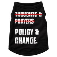 Thoughts & Prayers Policy And Change Doggie Tank